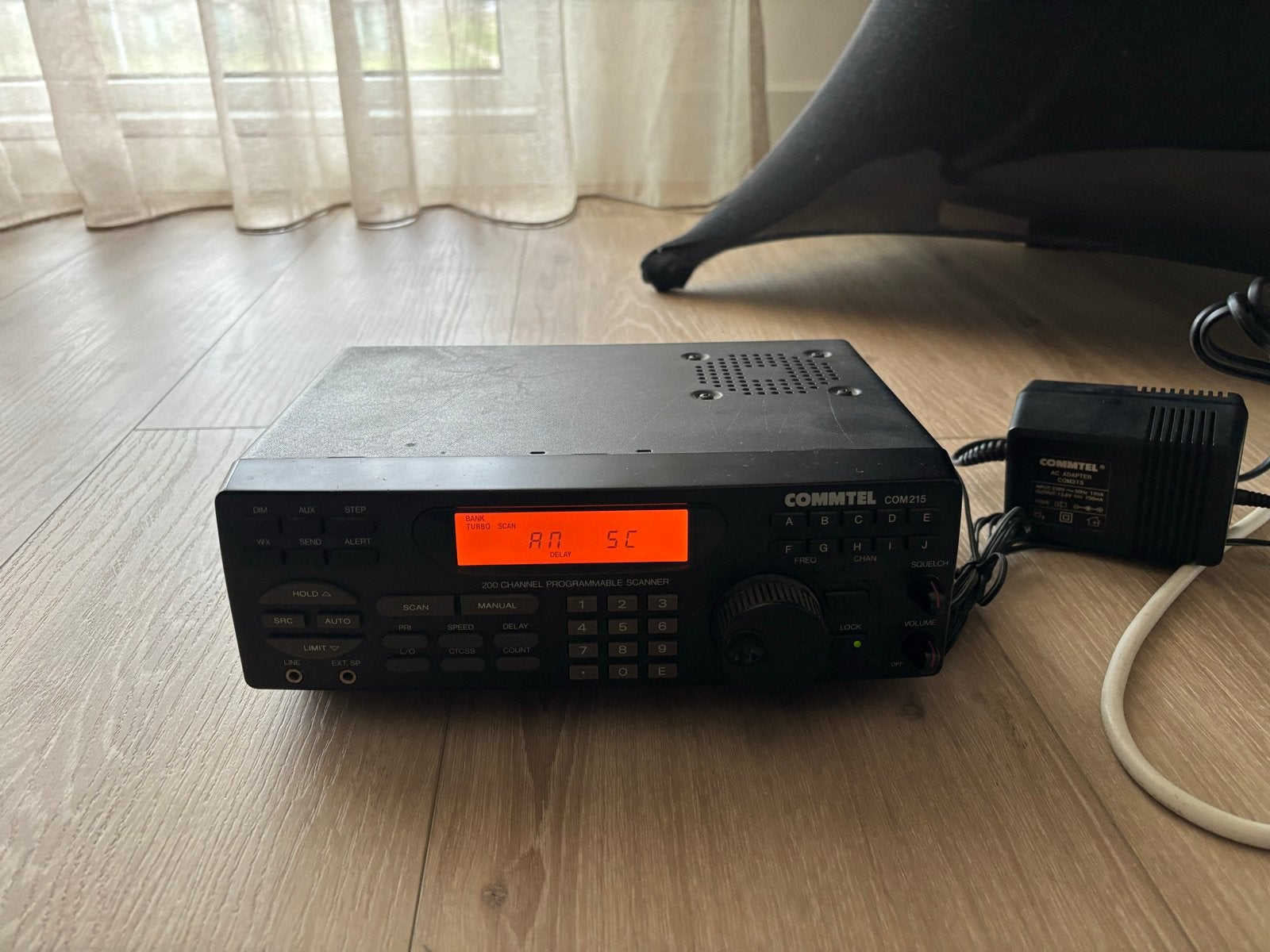CommTel COM215 Scanner met Antenne, Telecommunicatie, Ophalen, Gebruikt, Toebehoren