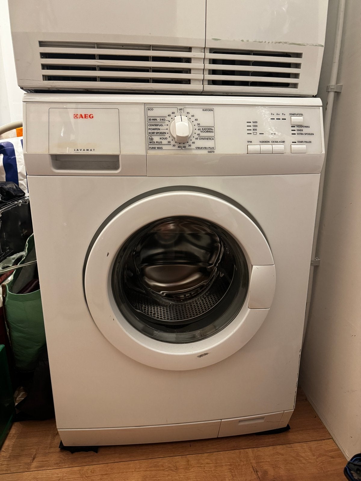 AEG Lavamat L56870 Wasmachine, Witgoed en Apparatuur, Ophalen, 1200 tot 1600 toeren, Gebruikt, 4 tot 6 kg