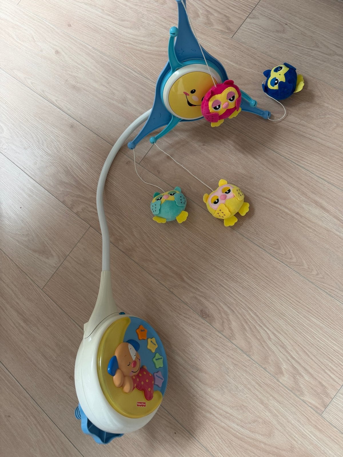 Fisher-Price Muziekmobiel met Projector en Geluid, Ophalen, Gebruikt, Overige typen, Met licht