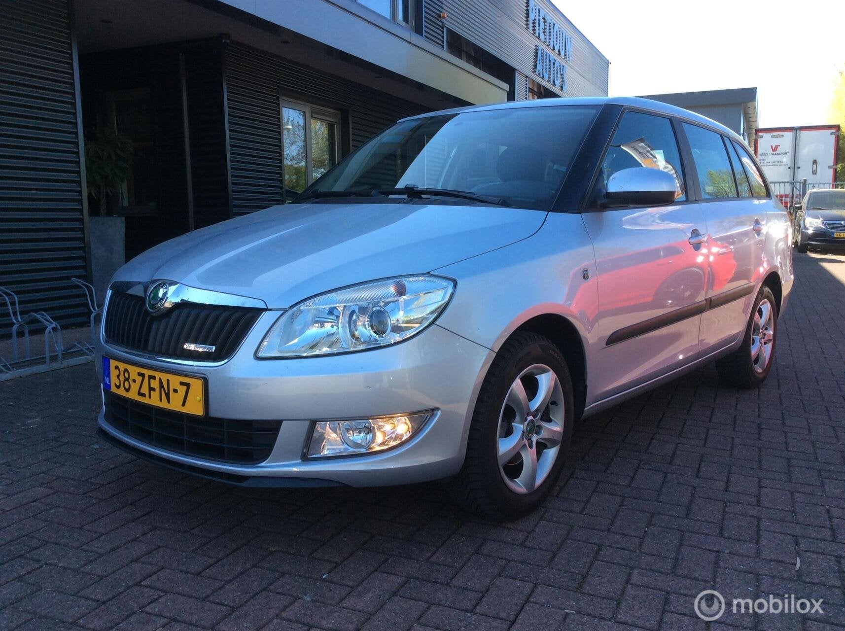 Skoda Fabia Combi 1.2 TDI Greenline Nav Org Ned Nap 1e Eig c, Voorwielaandrijving, Euro 5, Stof, Zwart