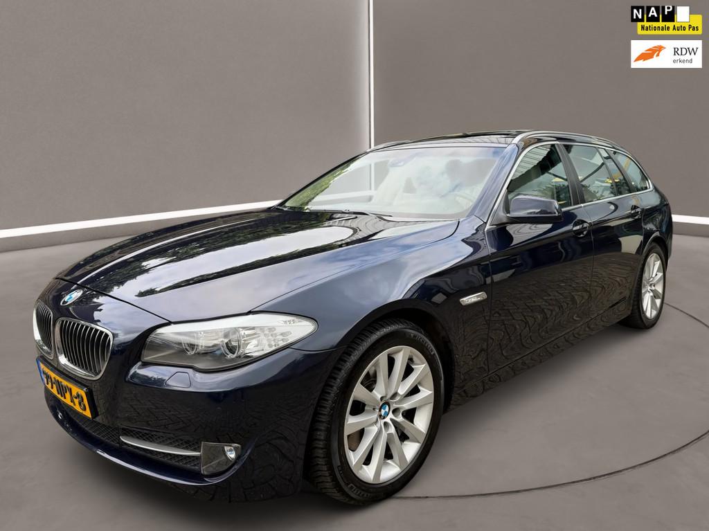 BMW 5-serie Touring 535i High Executive 306 Pk Automaat Airc, Auto's, BMW, Automaat, Euro 5, Achterwielaandrijving, Gebruikt