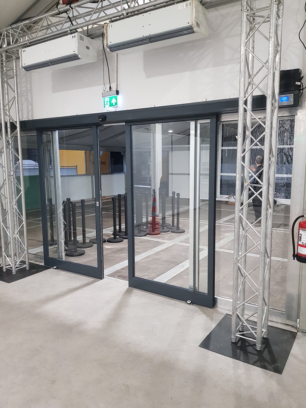 Automatische schuifdeuren, Doe-het-zelf en Verbouw, Ophalen, Zo goed als nieuw