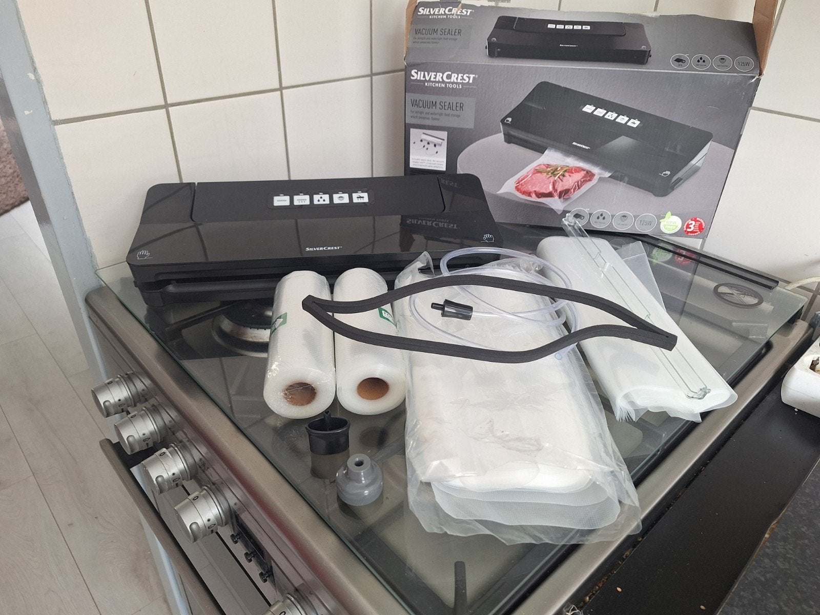 Vacuüm sealer voor de diepvriezer, Ophalen of Verzenden, Zo goed als nieuw