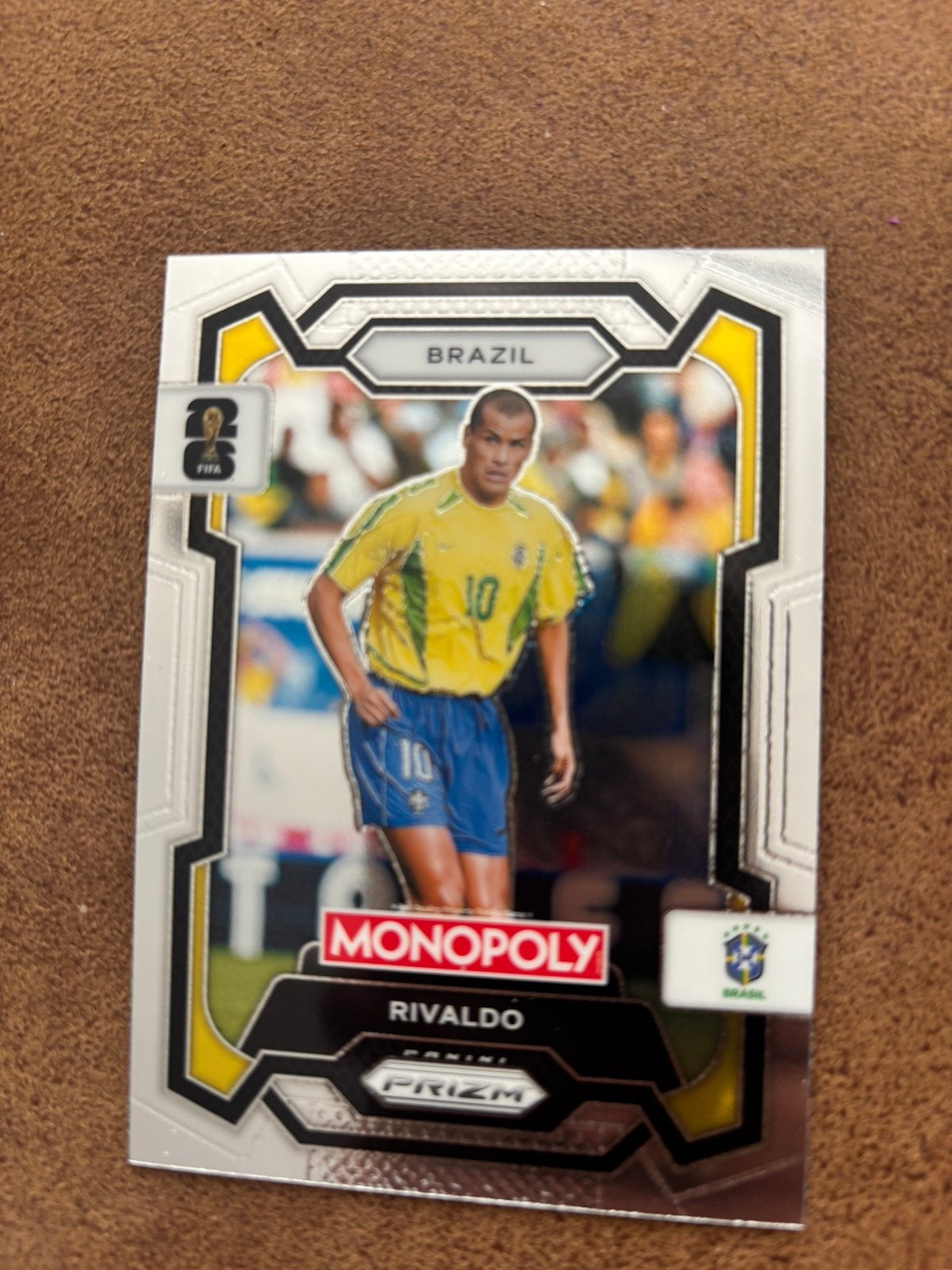 Panini Monopoly Prizm 2026 - Rivaldo #21, Verzenden, Nieuw, Buitenlandse clubs, Poster, Plaatje of Sticker