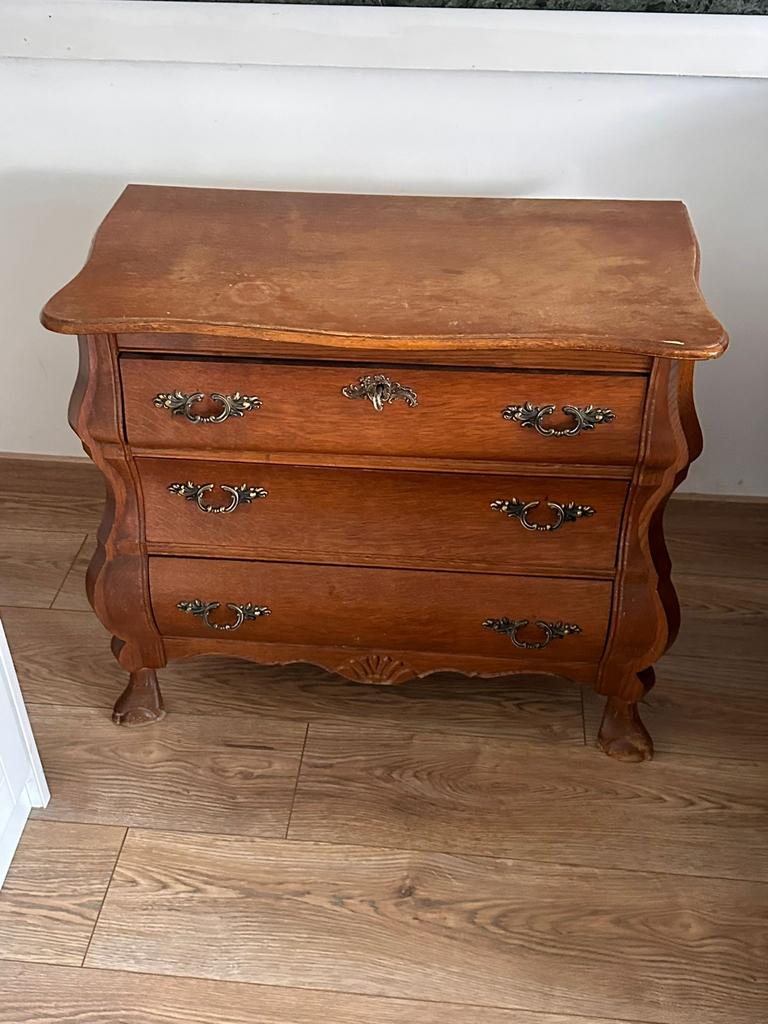 Commode, Ophalen of Verzenden, Zo goed als nieuw, 3 of 4 laden, Minder dan 100 cm