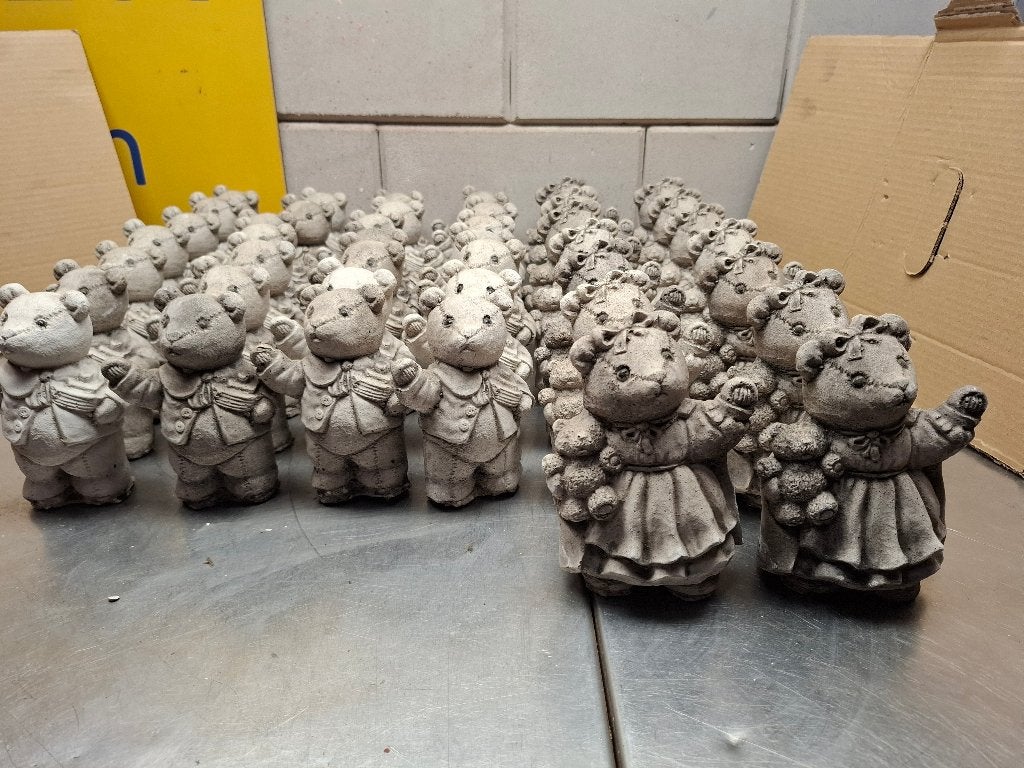 Betonnen beeldjes partij, Tuin en Terras, Tuinbeelden, Ophalen, Nieuw, Beton, Dierenbeeld