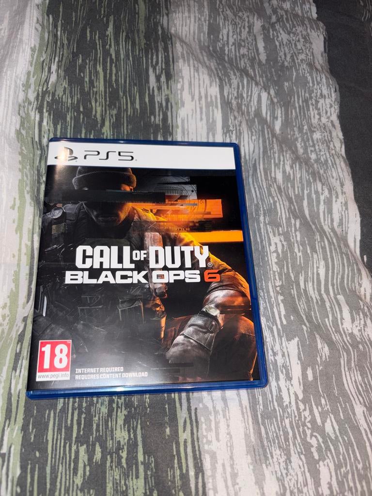 Call of Duty: Black Ops 6 PS5 - Zo goed als nieuw, Ophalen, Online, Vanaf 18 jaar, Shooter