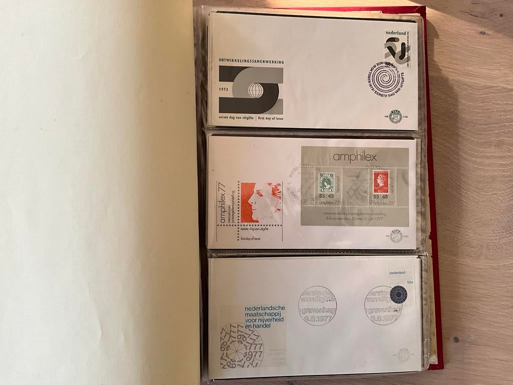Verzameling Nederlandse Eerste Dag Enveloppen (FDC's), Postzegels en Munten, Postzegels | Nederland, Ophalen of Verzenden, Na 1940