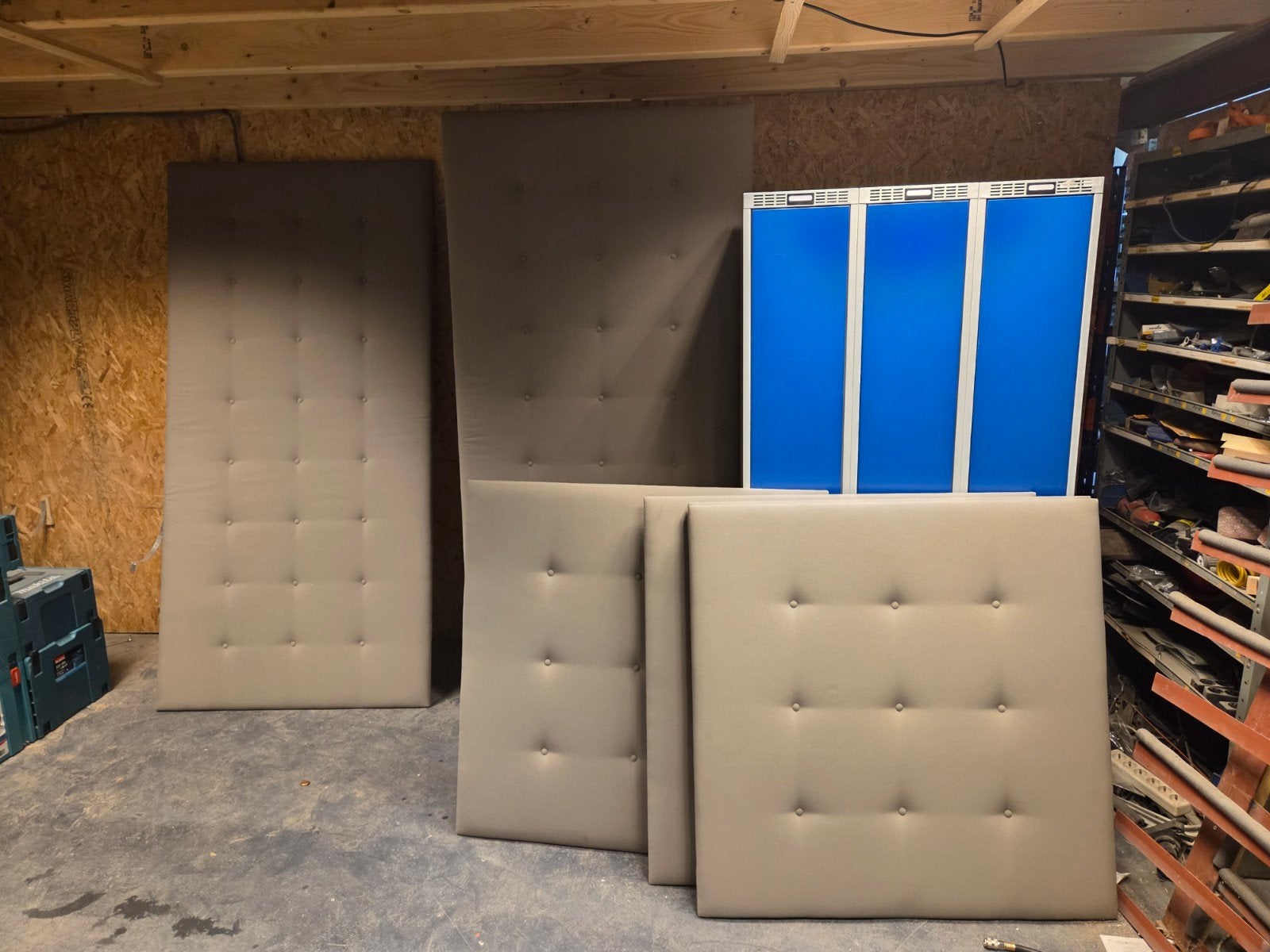 Decoratieve geluidsdempende wandpanelen met french cleat, Ophalen, Nieuw