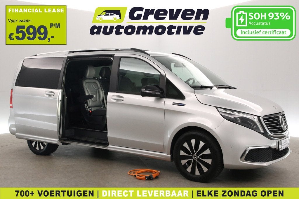 Mercedes-Benz EQV 300 100 kWh Lang | Pano | Snelladen | SOH, Auto's, Automaat, Achterwielaandrijving, Gebruikt, 100 kWh