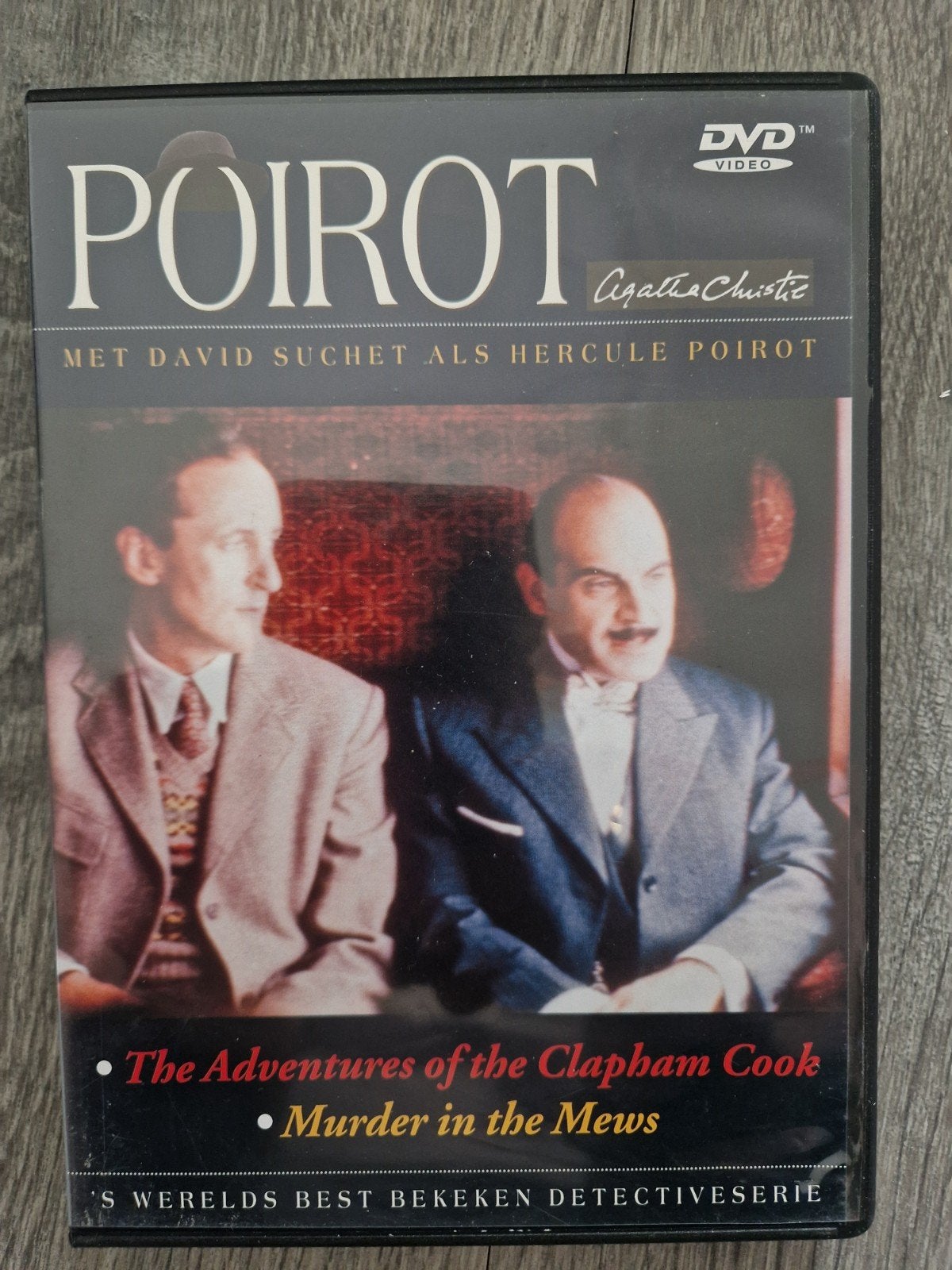 Agatha Christie's Poirot DVD - The Adventures of the Clapham, Vanaf 12 jaar, Ophalen of Verzenden, Gebruikt, Thriller