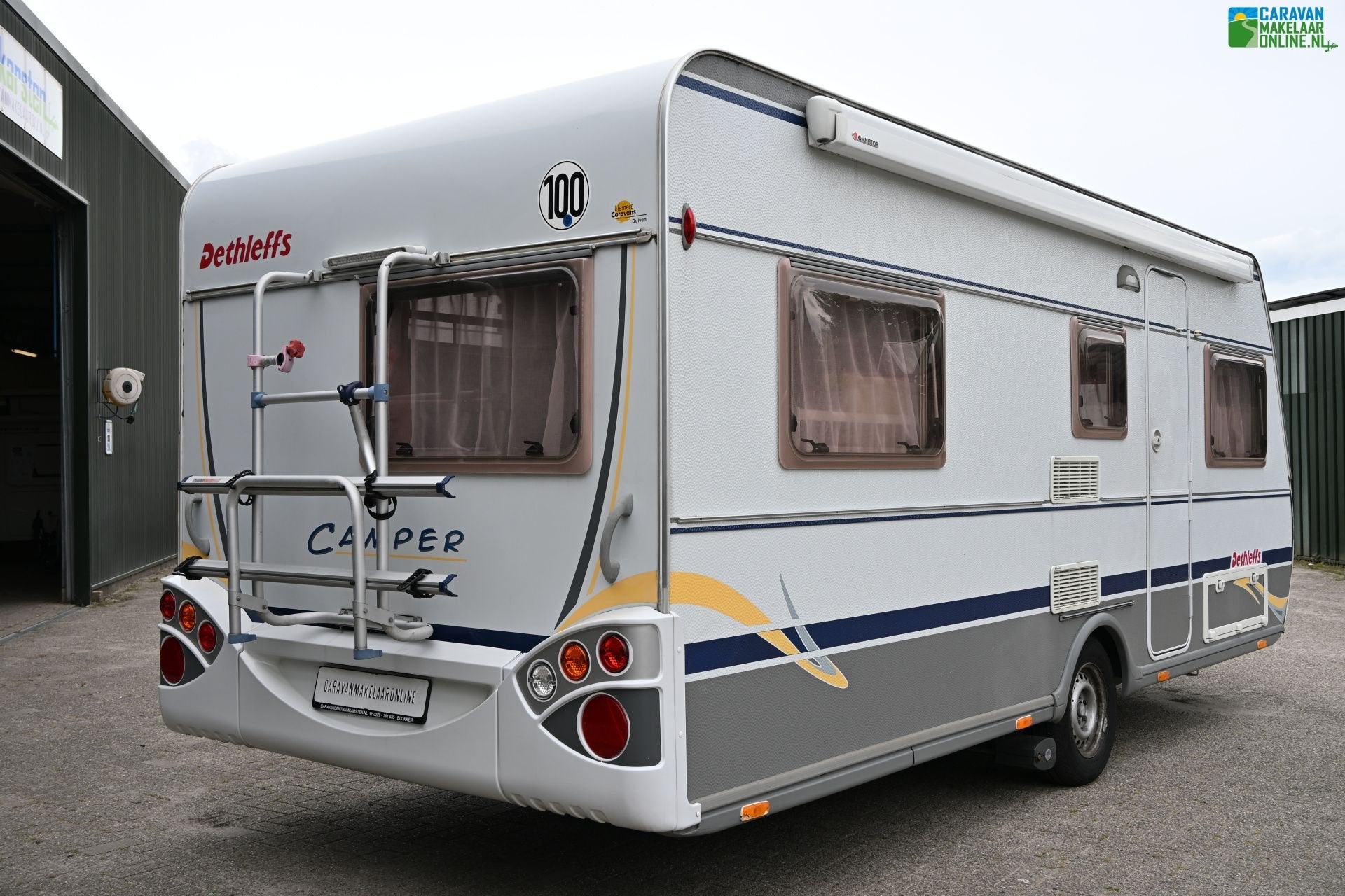 Foto 4 van Dethleffs Camper 510 TK Mover Cassette luifel Stapelbed etc.