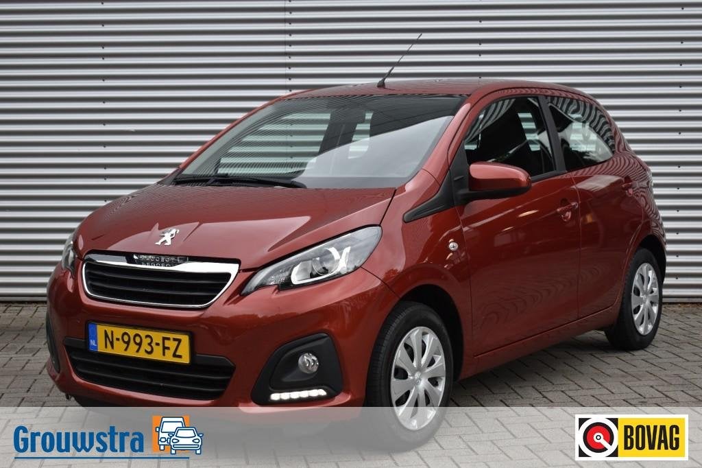 Peugeot 108 1.0 E-VTI STYLE / AIRCO / CAMERA / APPLE-CARPLAY, Keurmerk '100% Onderhouden', Gebruikt, Euro 6, 4 stoelen