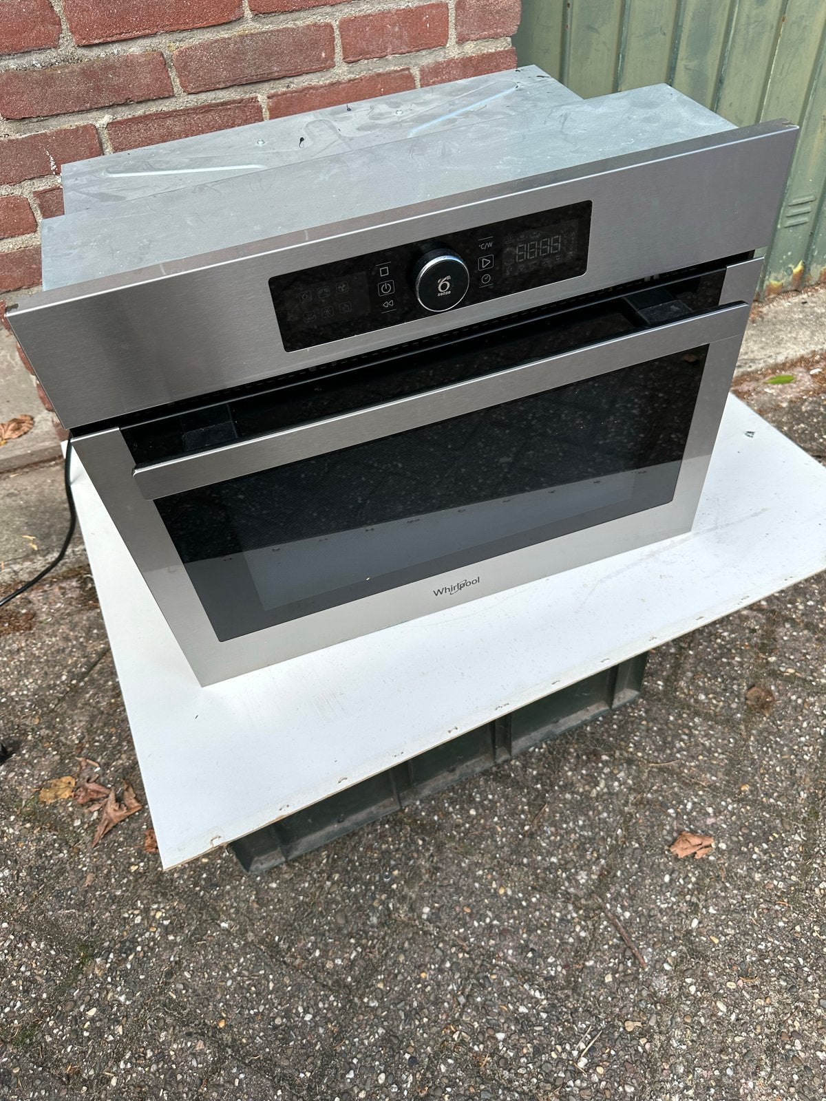 Whirlpool Inbouw Combi-oven, Ophalen, 45 tot 50 cm, Whirlpool, Gebruikt