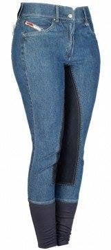 rijbroek spijker look Anky, Dieren en Toebehoren, Paardrijkleding, Blauw, L, Dressuur, Overige merken