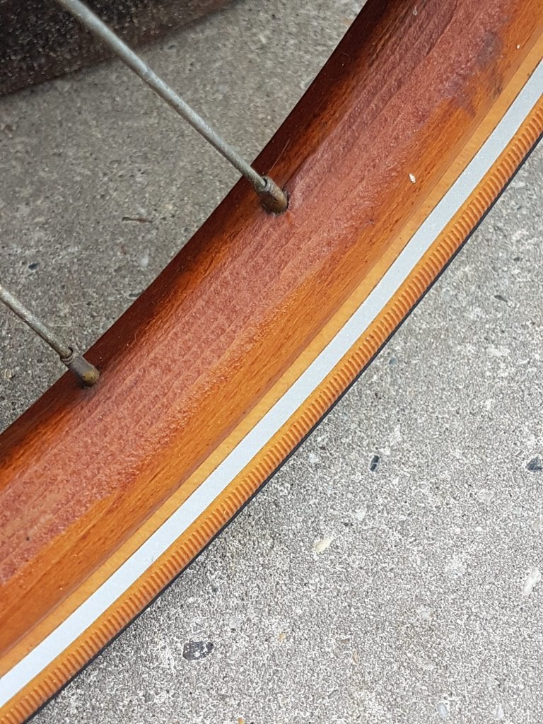 Pracht oldtimer damesfiets met houten velgen😍, Ophalen of Verzenden, ., ., .