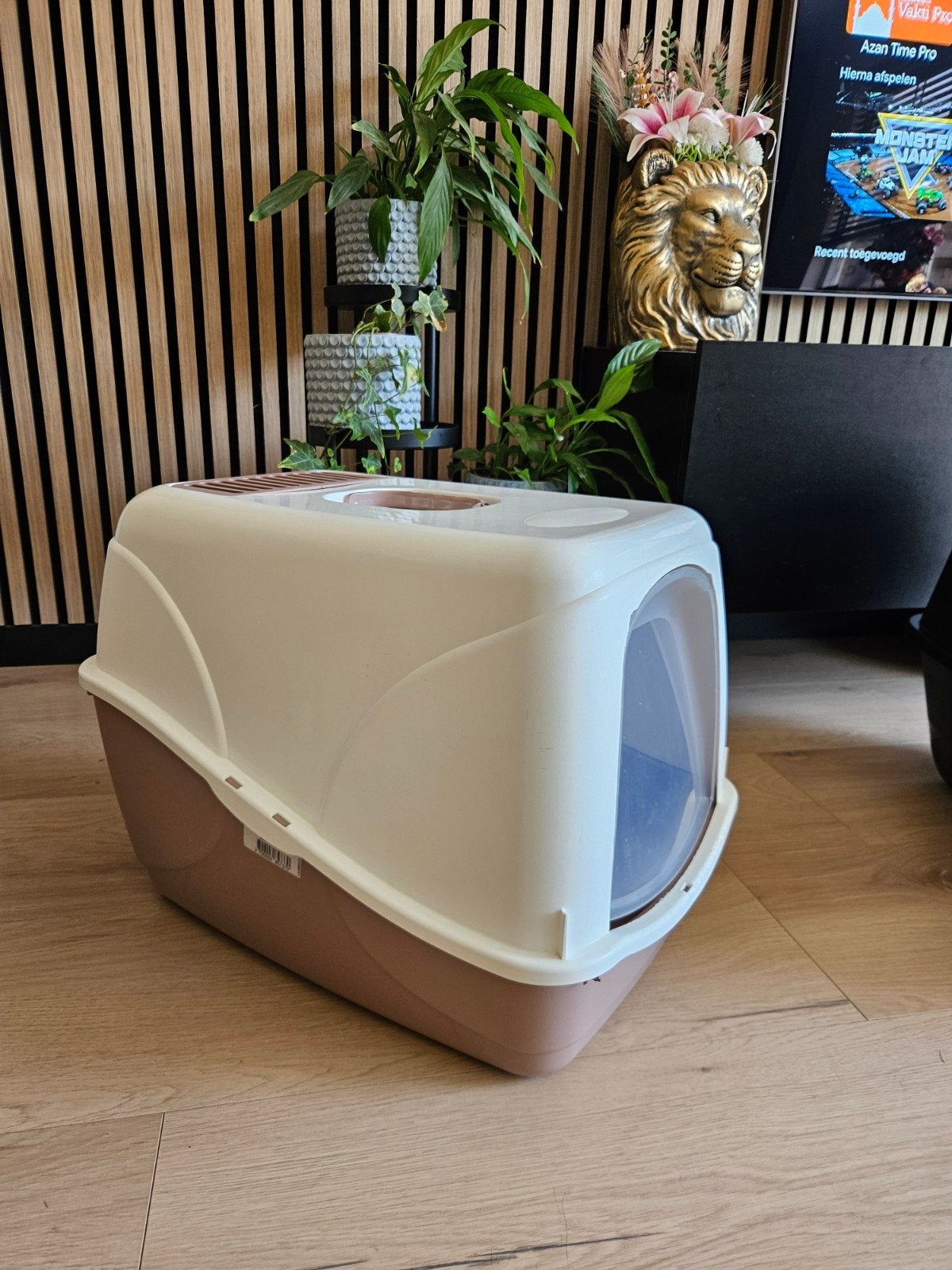 Oud roze kattenbak, Dieren en Toebehoren, Ophalen