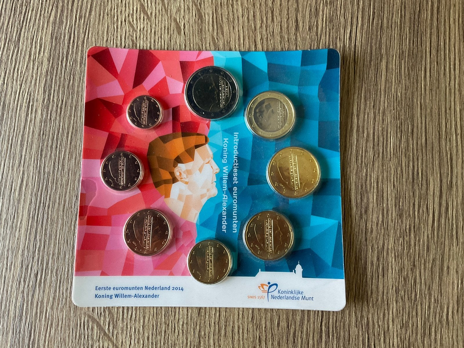 Introductieset euromunten Nederland 2014 Koning Willem-Alexa, Ophalen of Verzenden, Overige landen, Overige waardes, Setje