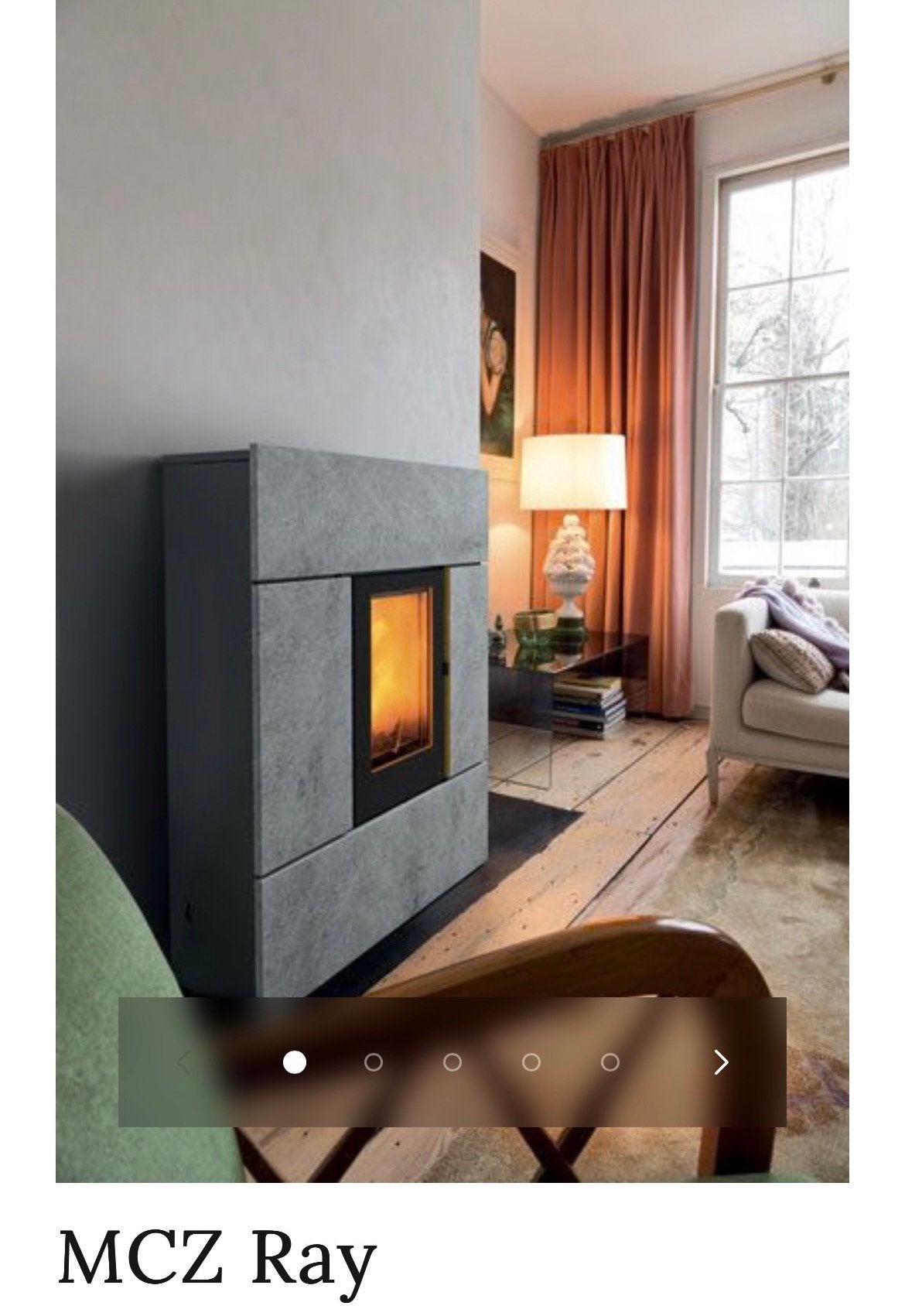 MCZ Ray Comfort Air M+ 8kw, Huis en Inrichting, Nieuw, Ophalen of Verzenden, Pelletkachel, Vrijstaand