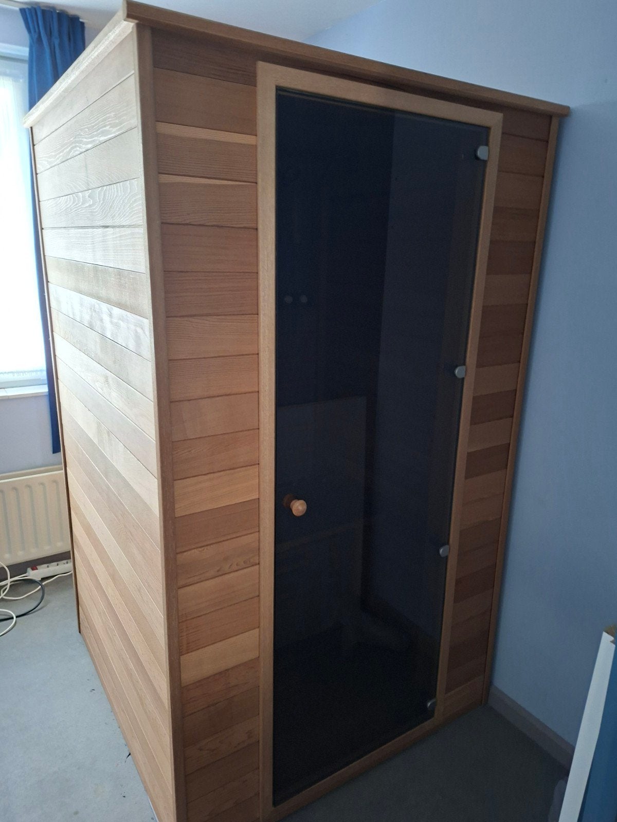 Infrarood cabine 2 pers., Ophalen, Gebruikt, Infrarood, Complete sauna