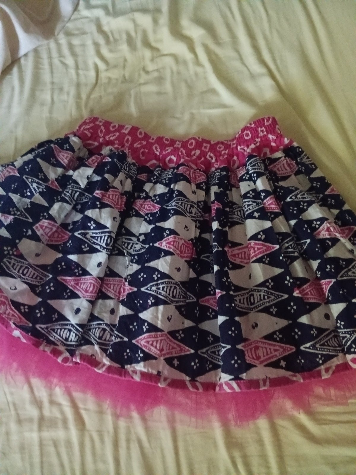 Rokje met vaste petticoat.Maat 8 jaar, Ophalen of Verzenden, Zo goed als nieuw