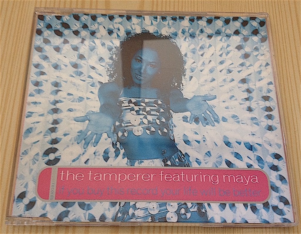 CD Single Tamperer ft. Maya - If You Buy This Record, Ophalen, Zo goed als nieuw, Pop