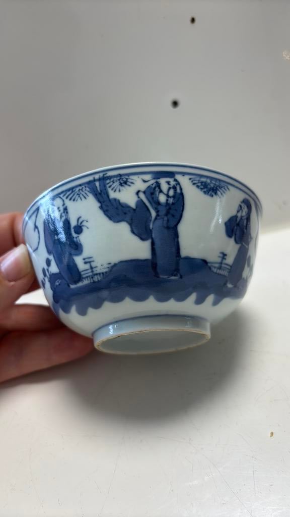 Antiek Chinees porselein kom china Azië, Antiek en Kunst, Antiek | Porselein, Ophalen of Verzenden