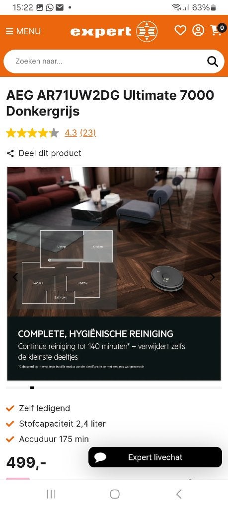 Foto 7 van Robotstofzuiger