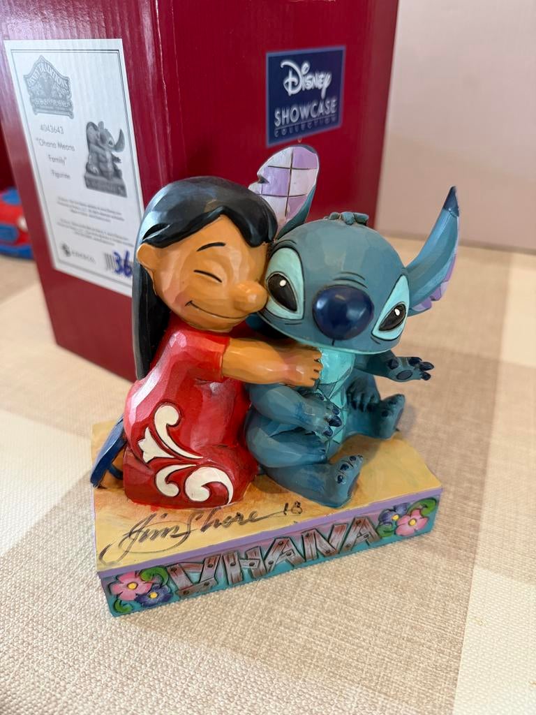 Disney Traditions Lilo & Stitch beeldje met handtekening, Verzamelen, Disney, Ophalen of Verzenden, Overige figuren, Nieuw, Beeldje of Figuurtje