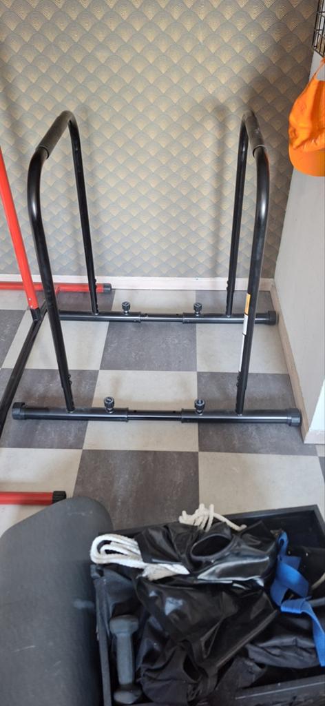 Dips station / Push-up steun, Ophalen of Verzenden, Gebruikt, Armen, Push-up steun