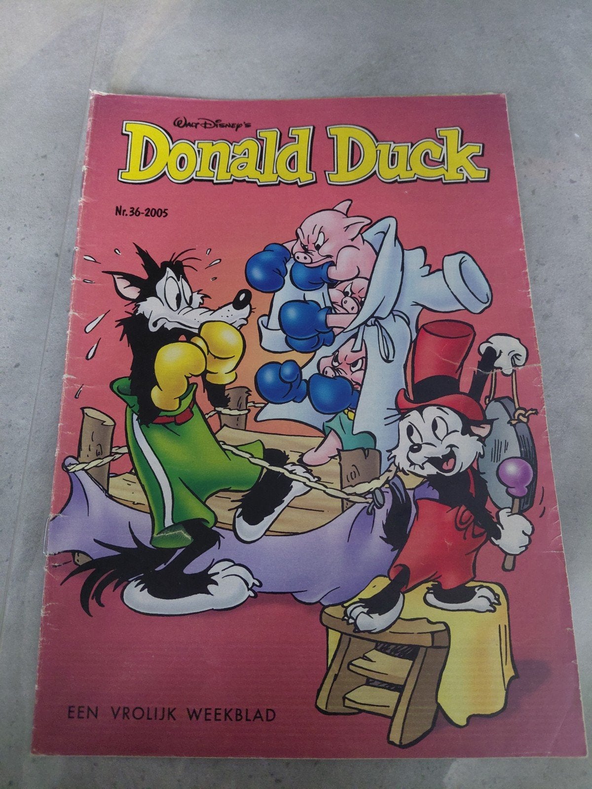 Donald Duck Weekblad Nr. 36 - 2005, Eén stripboek, Ophalen, Gelezen, Walt Disney
