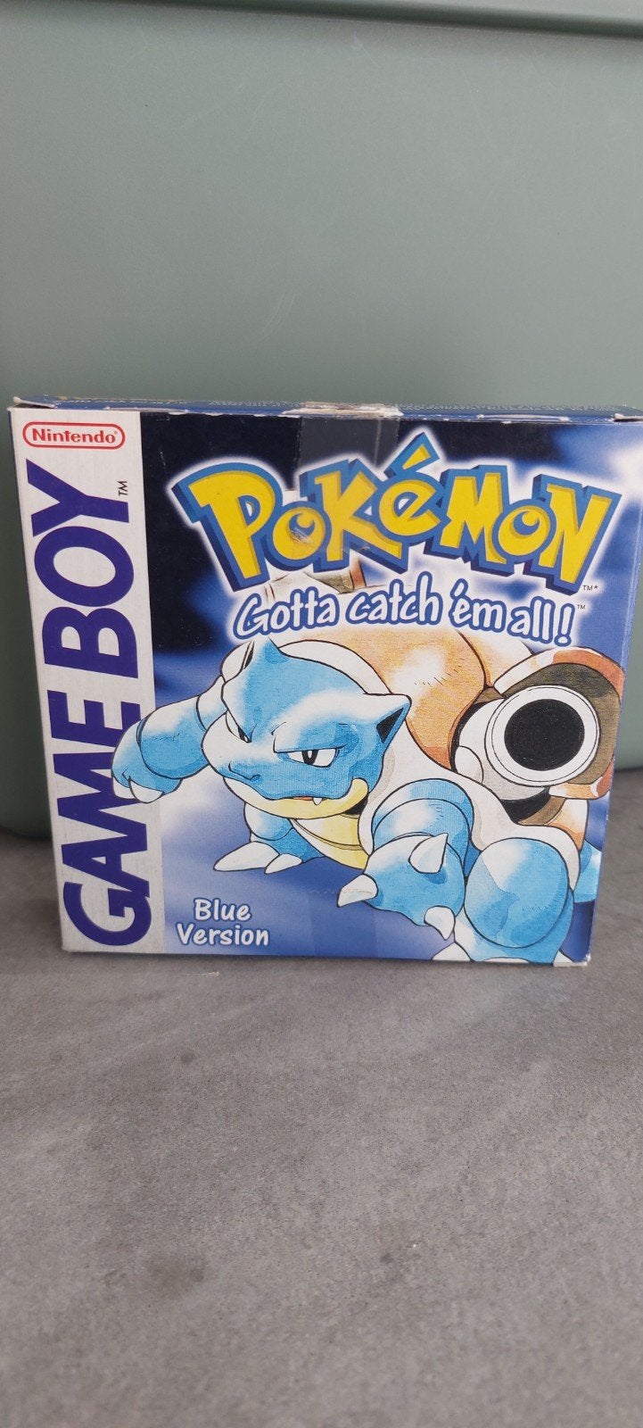 Pokémon Blue Version Game Boy - Compleet in doos, Ophalen of Verzenden, Zo goed als nieuw