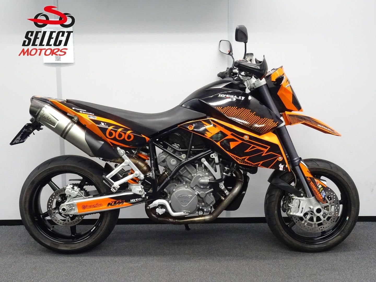 SUPER DIKKE PRACHTIGE KTM 990 SUPERMOTO (bj 2008), Motoren, 2 cilinders, KTM, Motorrijbewijs A, Onbekend