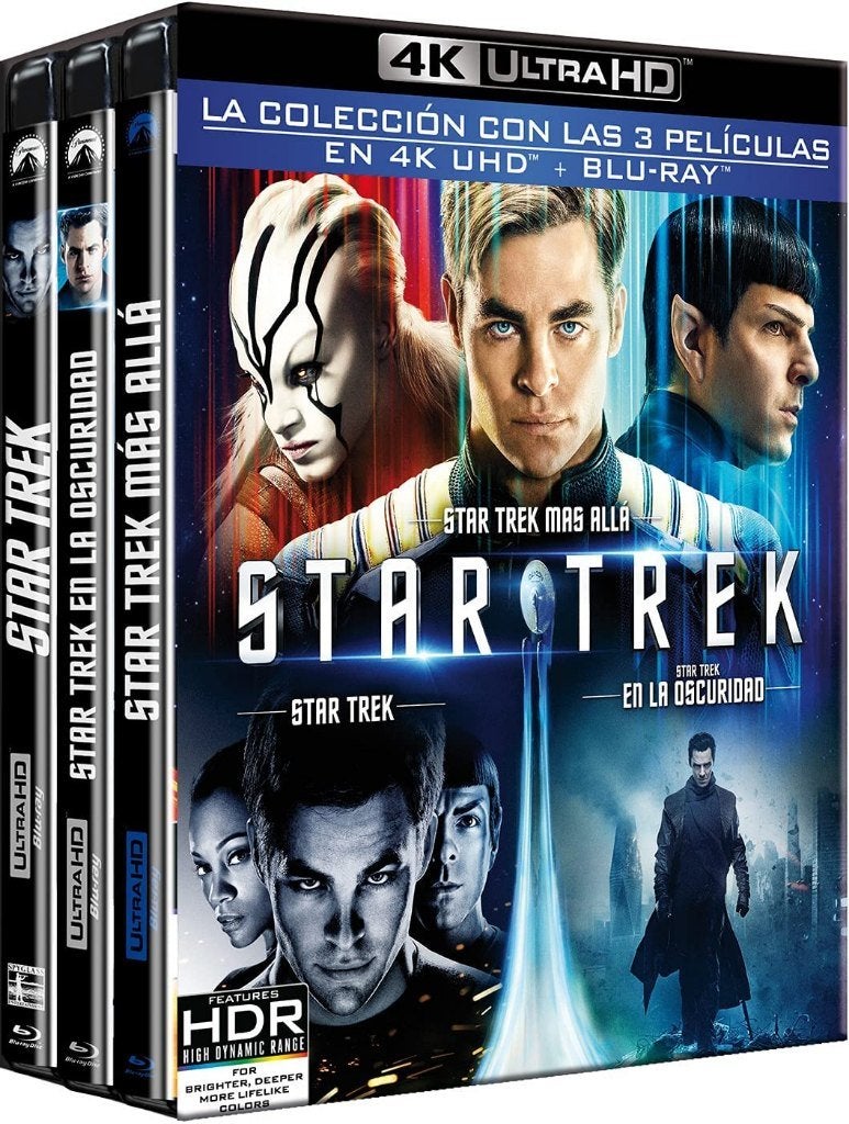 Star Trek Three Movie Collection 4K UHD Blu-ray & Blu-ray., Cd's en Dvd's, Boxset, Engels, Nederlands, Science Fiction en Fantasy