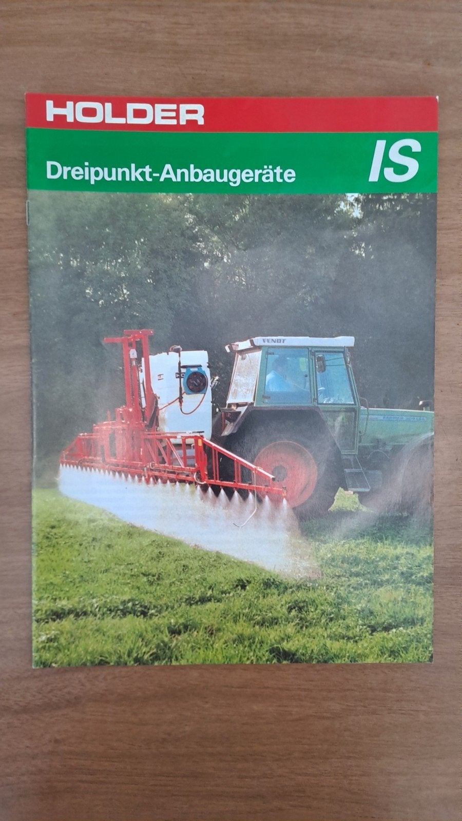 folder HOLDER bestrijdingsmiddelen spuiten, veldspuiten IS, Ophalen of Verzenden, Zo goed als nieuw, Folder