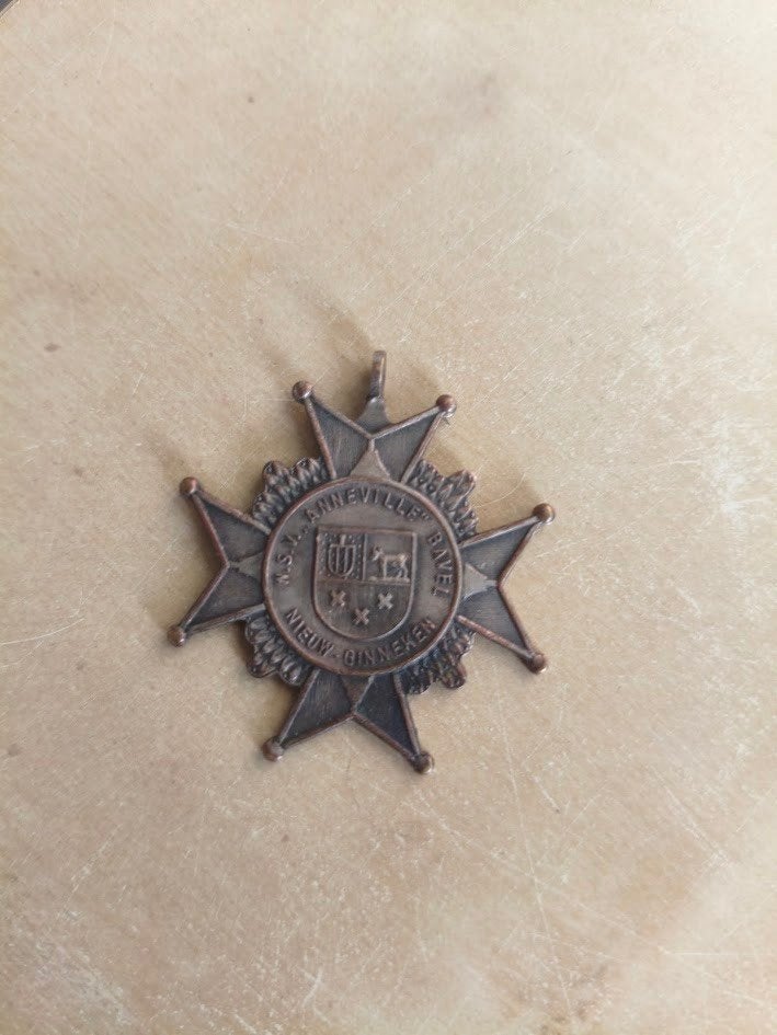 Sport- wandel medaille ( Nieuw-Ginneken ), Postzegels en Munten, Ophalen of Verzenden, Overige materialen, Nederland