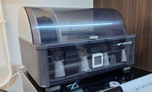 Bambu Lab AMS 1 - Automatisch Materiaal Systeem, Computers en Software, 3D Printers, Ophalen, Bambu Lab, Zo goed als nieuw, Filament