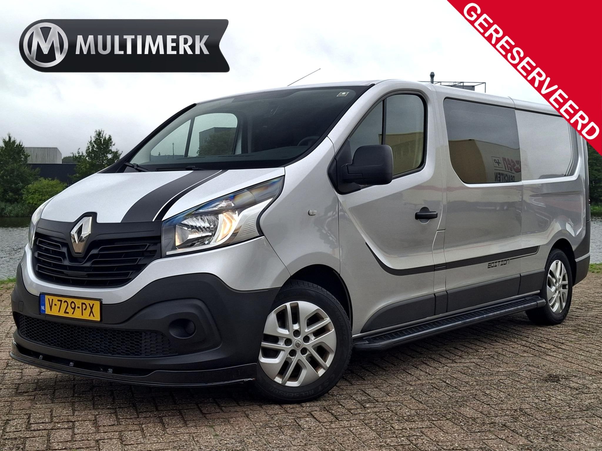Renault Trafic 1.6 dCi T29 L2H1 DC Comfort | Marge | 6-perso, Auto's, Voorwielaandrijving, Gebruikt, 4 cilinders, 2000 kg