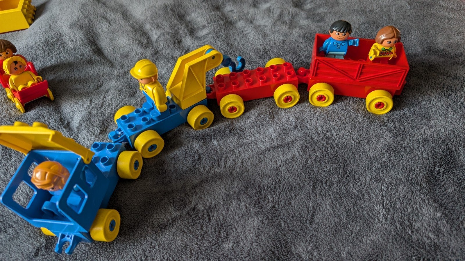 Grote partij origineel Duplo uit de jaren '90, Gebruikt, Accessoire, Ophalen of Verzenden, Inclusief minifiguren