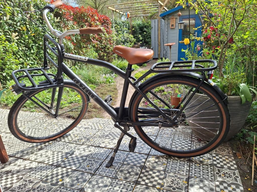 Gazelle jongens transport fiets 26 inch 45cm, Ophalen, Zo goed als nieuw, 26 inch of meer, Gazelle