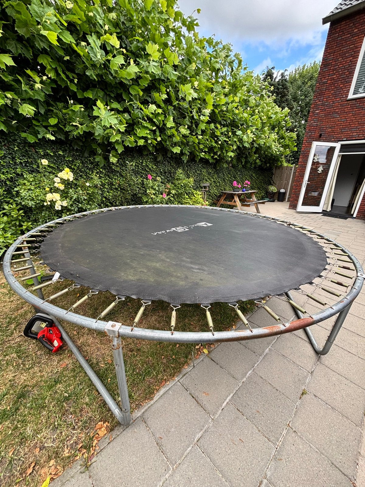 Trampoline 305 cm Alice Garden, Ophalen, Gebruikt