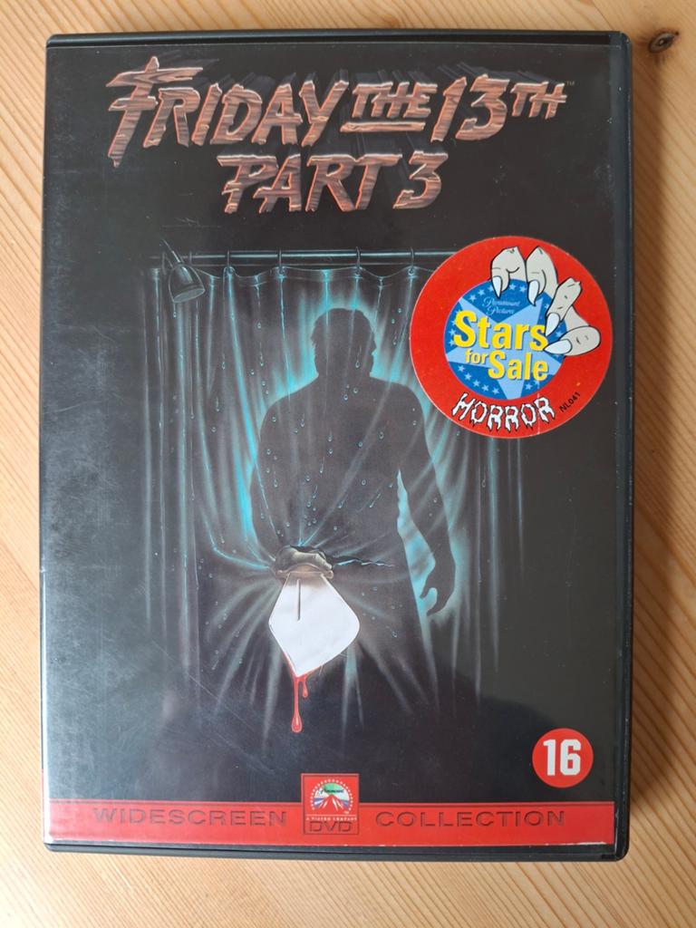 Friday the 13th Part 3 DVD - Horror Klassieker, Cd's en Dvd's, Dvd's | Horror, Gebruikt, Slasher, Vanaf 16 jaar, Ophalen of Verzenden