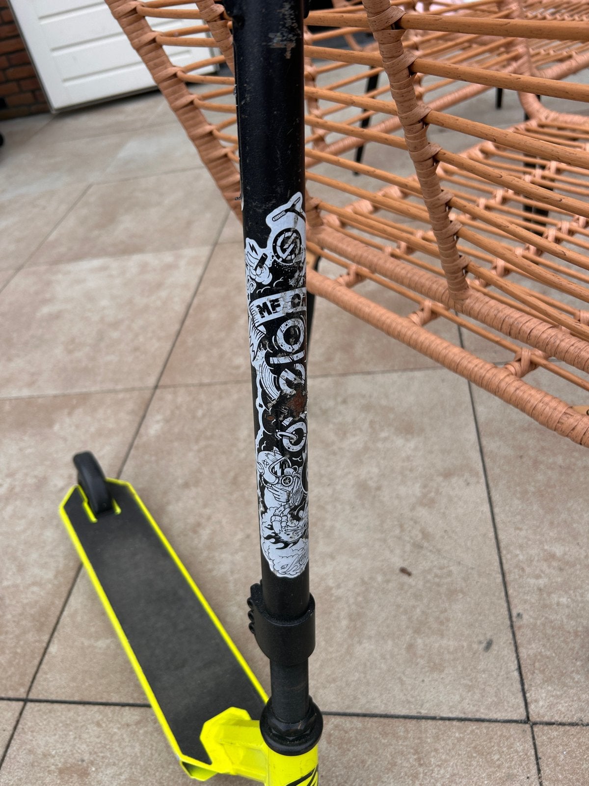 Oxelo stunt step, Fietsen en Brommers, Ophalen, Gebruikt, Gewone step