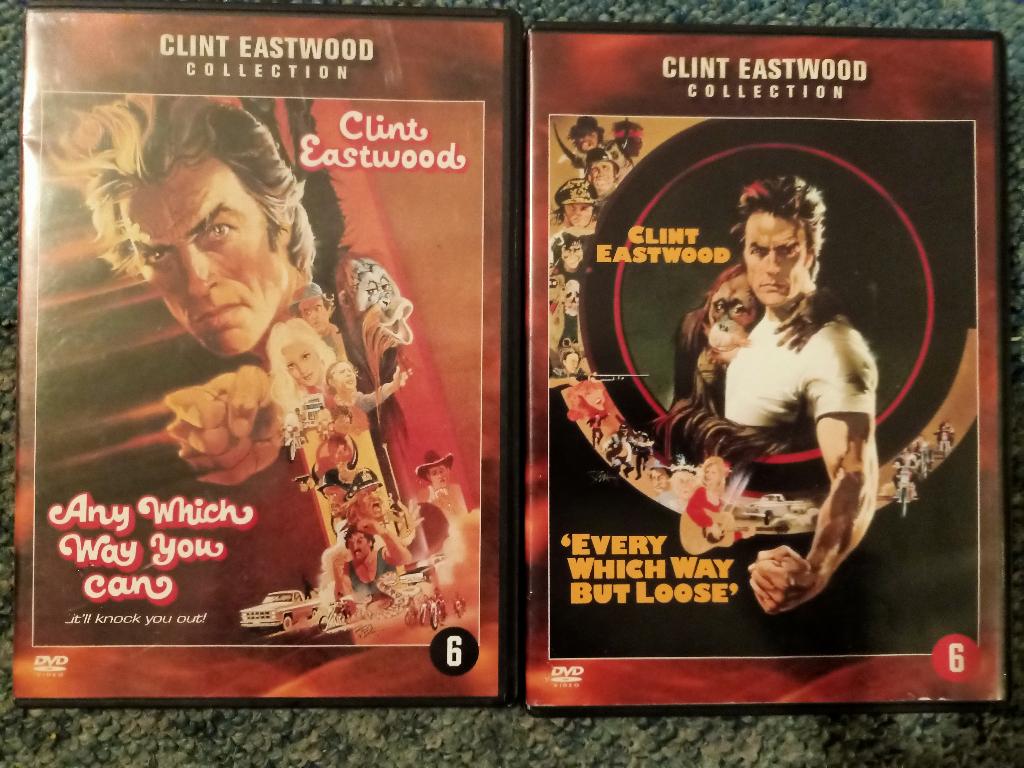 Any Which Way You Can & Every Which Way But Loose- Clint E., Cd's en Dvd's, Alle leeftijden, Ophalen of Verzenden, Zo goed als nieuw