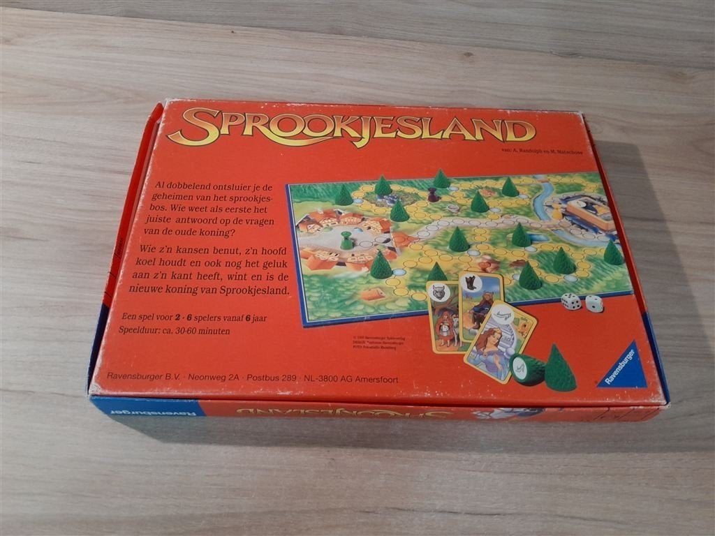 sprookjesland - s5753, Hobby en Vrije tijd, Gezelschapsspellen | Bordspellen, Verzenden, Zo goed als nieuw