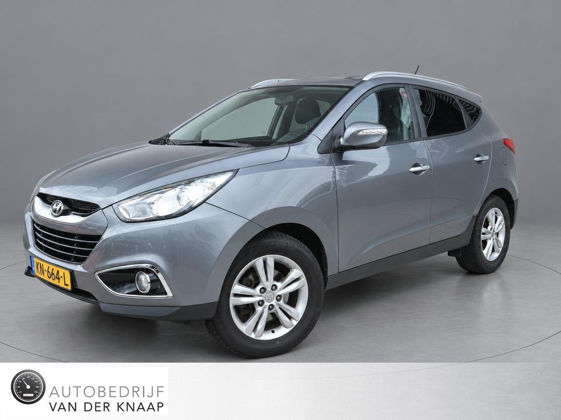 Hyundai ix35 2.0i Style | Cruise | Clima | Keyless start+ent, Auto's, Gebruikt, 4 cilinders, Leder en Stof, 163 pk