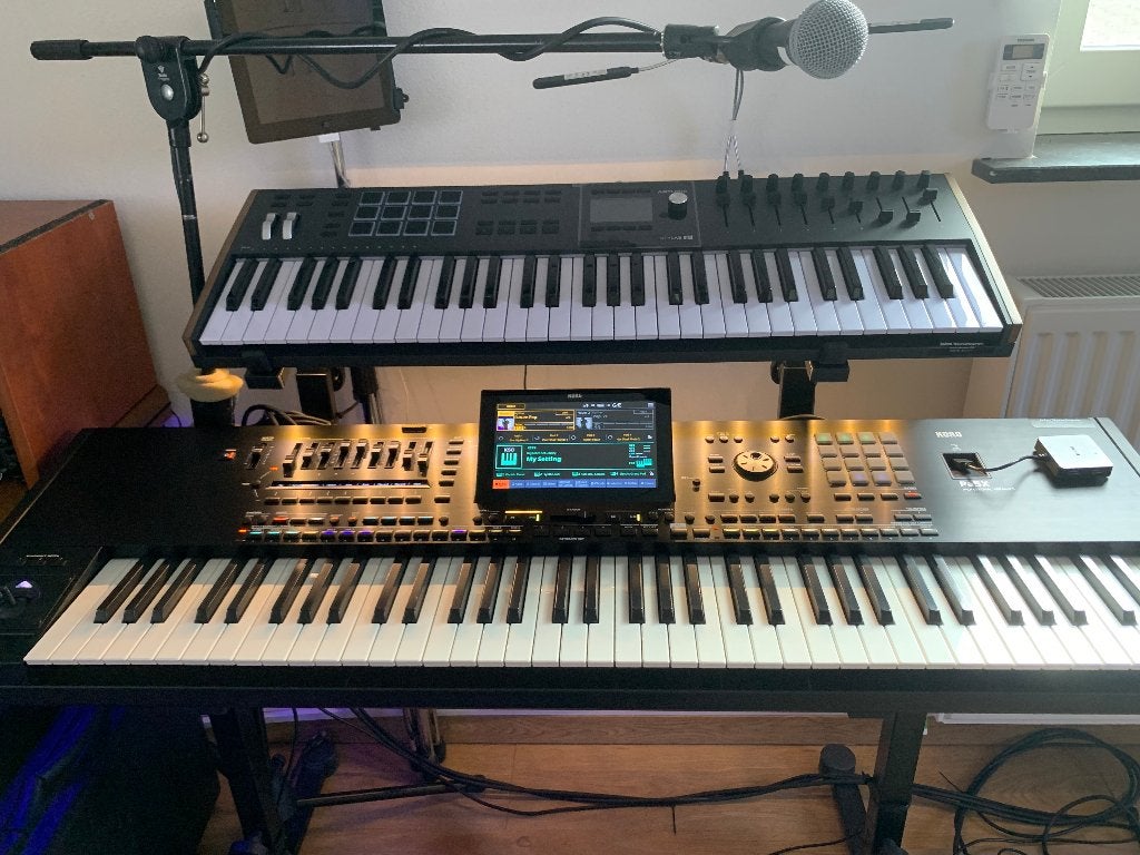 Korg Pa5x 76 zgan, Muziek en Instrumenten, Ophalen, Korg, Zo goed als nieuw, Aanslaggevoelig