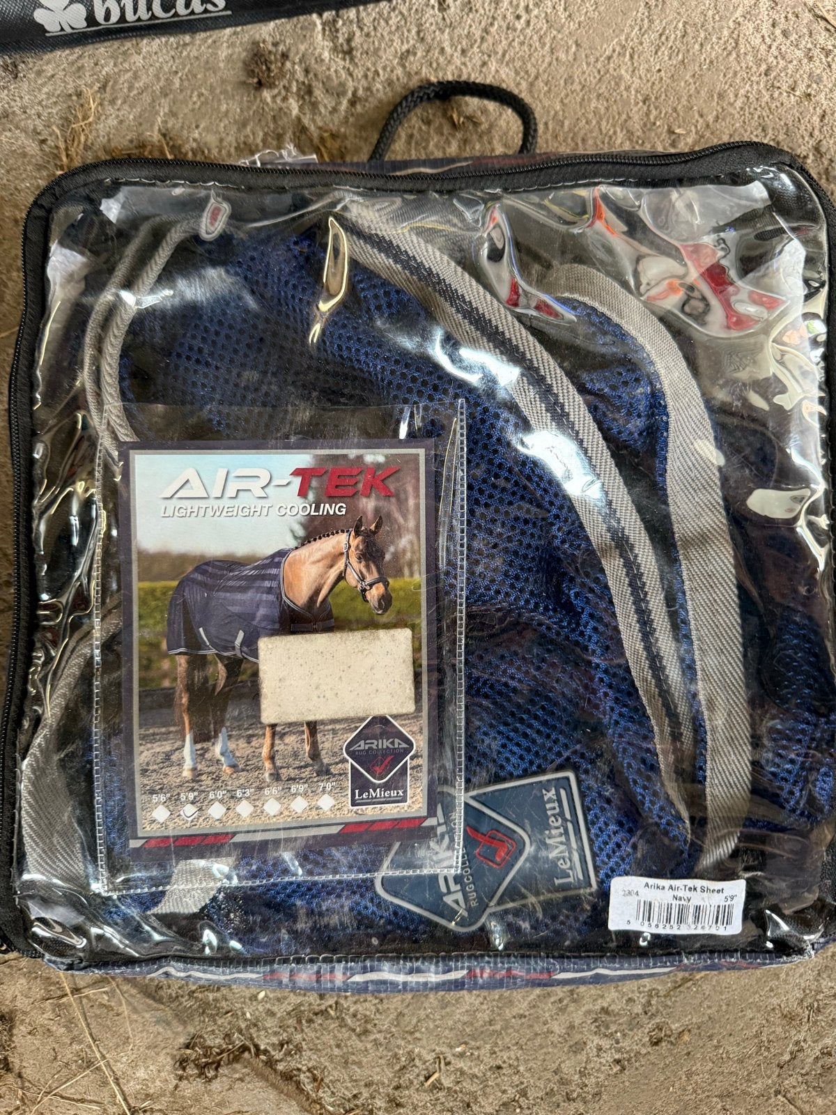 Lemieux Air-Tek vliegen (cooling) deken maat 5.9 (185), Dieren en Toebehoren, Paarden en Pony's | Dekens en Dekjes, Full (L), 0 g