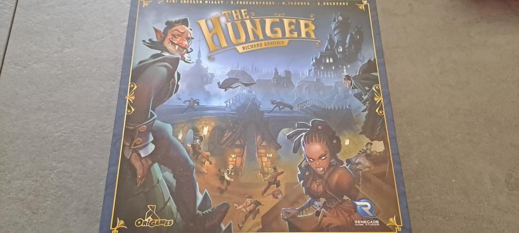 The Hunger bordspel, Hobby en Vrije tijd, Gezelschapsspellen | Bordspellen, Vijf spelers of meer, Ophalen of Verzenden, Zo goed als nieuw
