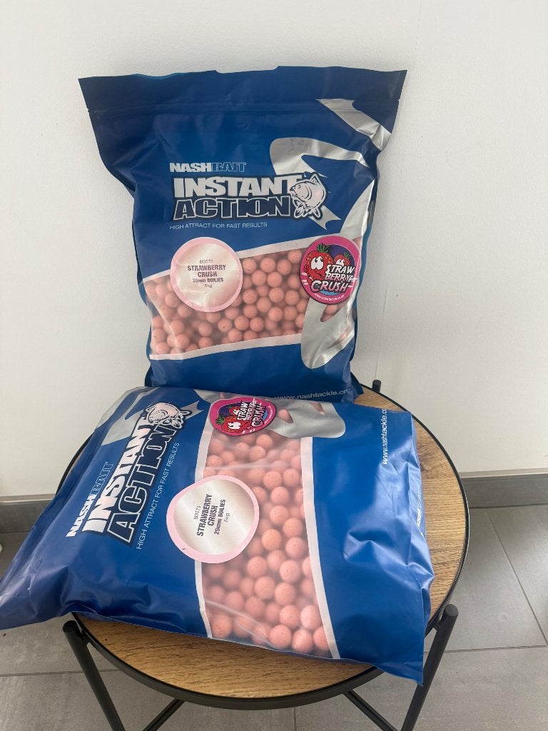 Nash Bait Instant Action Strawberry 10kg, Ophalen of Verzenden, Nieuw, Overige typen